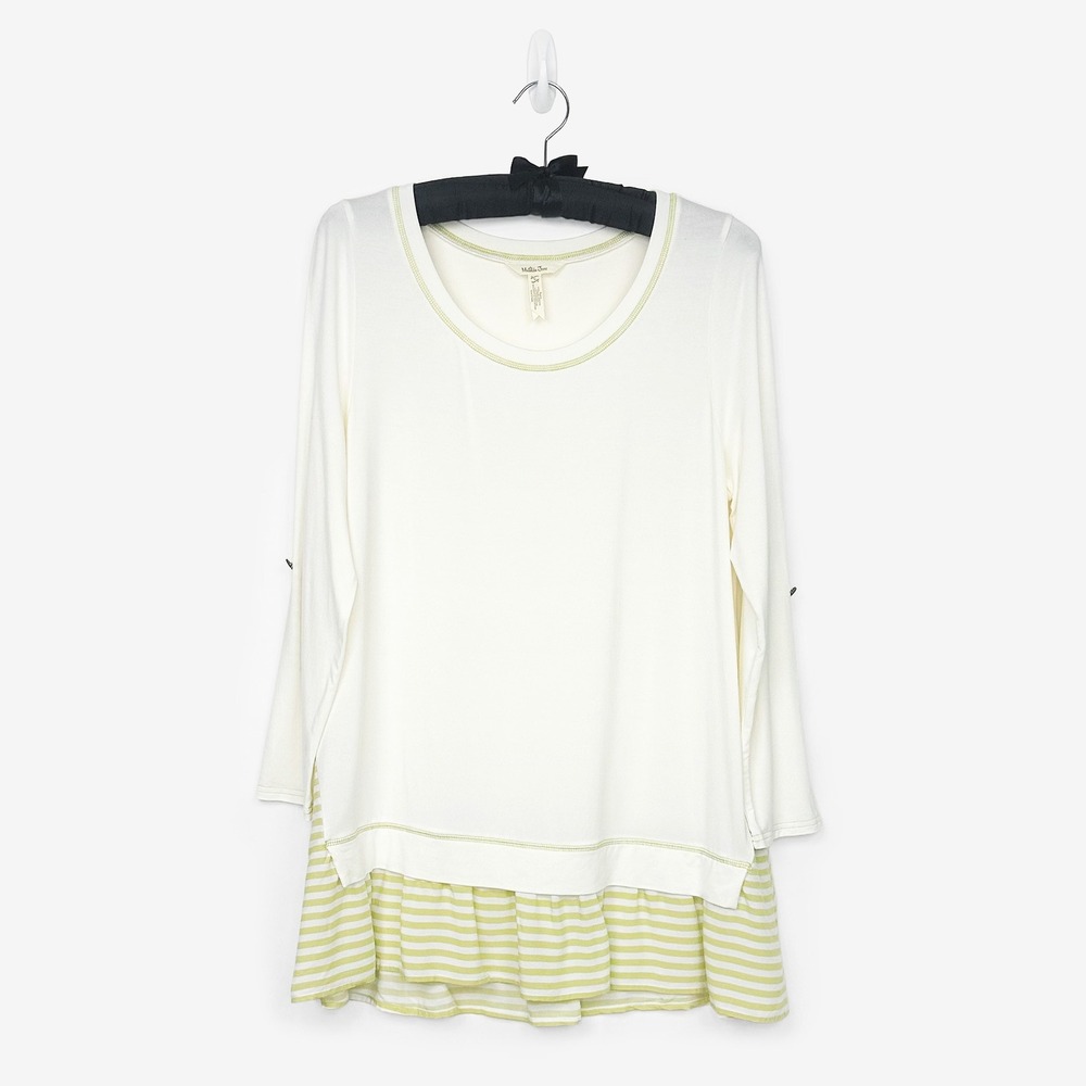 Matilda Jane Ventriloquist Tunic Top Size L